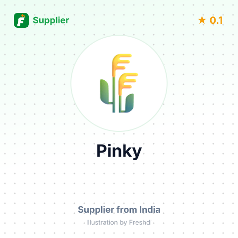 Pinky  – summary card, no photo uploaded yet