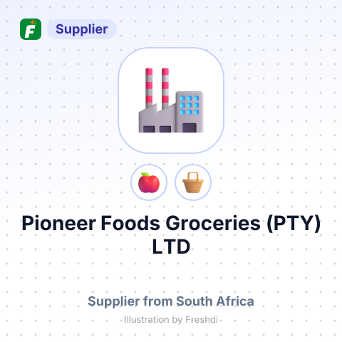 Pioneer Foods Groceries (PTY) LTD – summary card, no photo uploaded yet