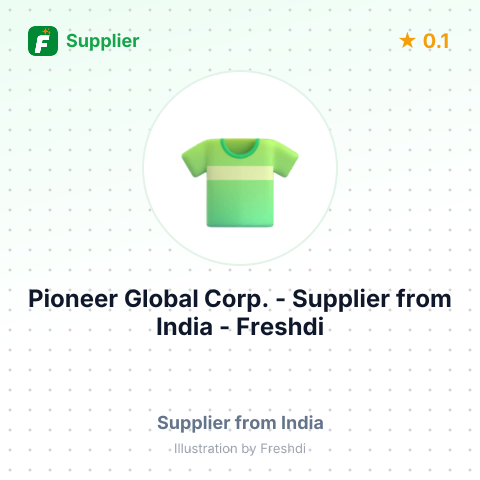 Pioneer Global Corp.  – summary card, no photo uploaded yet