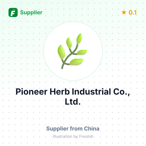 Pioneer Herb Industrial Co., Ltd.  – summary card, no photo uploaded yet