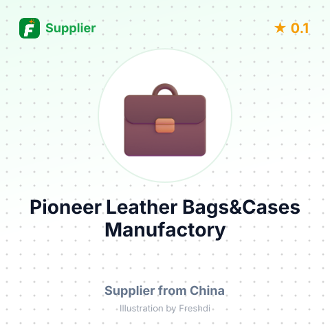 Pioneer Leather Bags&Cases Manufactory – summary card, no photo uploaded yet