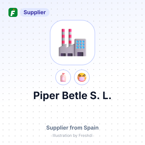 Piper Betle S. L. – summary card, no photo uploaded yet