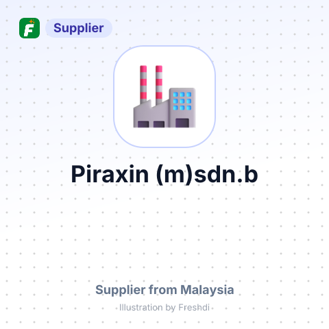 Piraxin (m)sdn.b – summary card, no photo uploaded yet