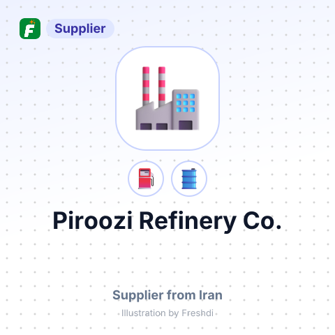 Piroozi Refinery Co. – summary card, no photo uploaded yet