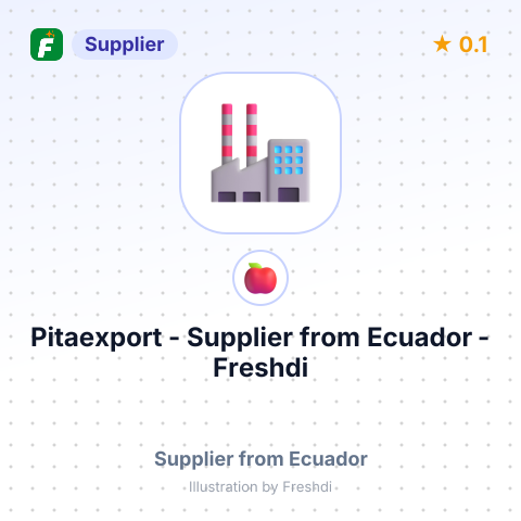 Pitaexport  – summary card, no photo uploaded yet