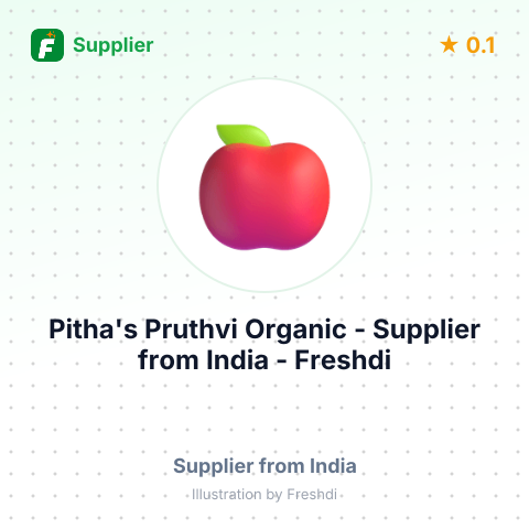Pitha's Pruthvi Organic  – summary card, no photo uploaded yet
