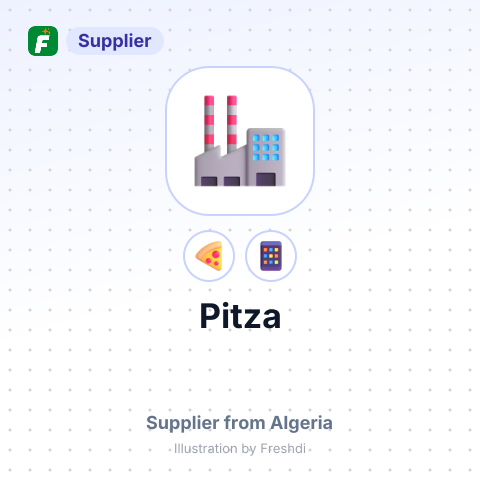 Pitza – summary card, no photo uploaded yet