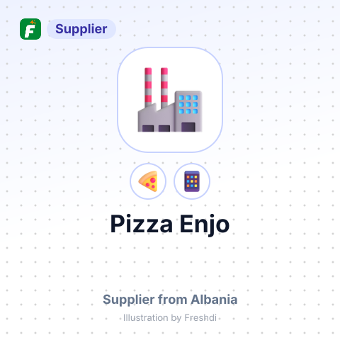 Pizza Enjo – summary card, no photo uploaded yet