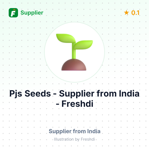 Pjs Seeds  – summary card, no photo uploaded yet