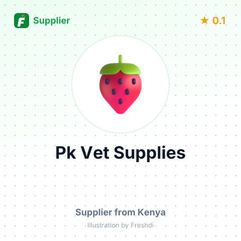 Pk Vet Supplies  – summary card, no photo uploaded yet