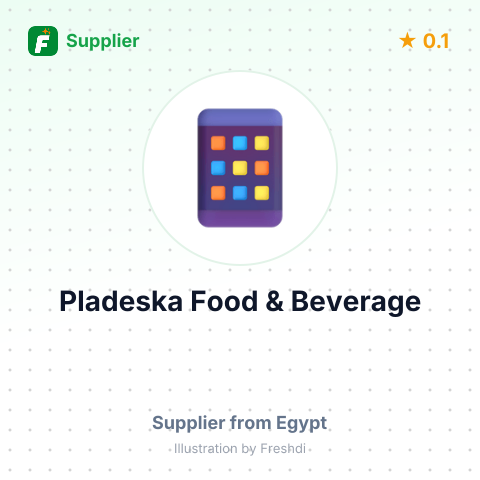 Pladeska Food & Beverage  – summary card, no photo uploaded yet