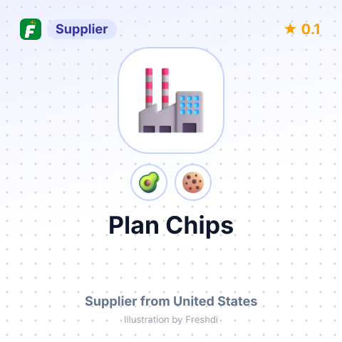 Plan Chips  – summary card, no photo uploaded yet