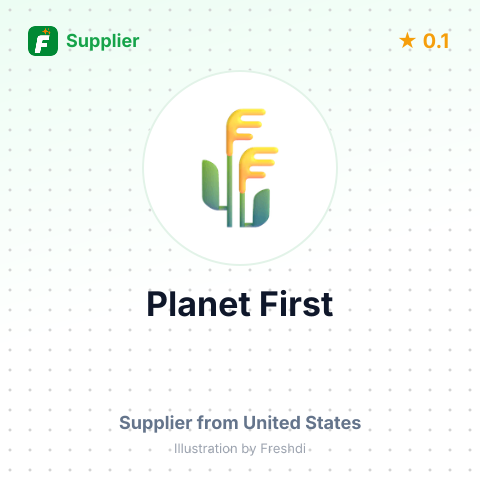 Planet First  – summary card, no photo uploaded yet