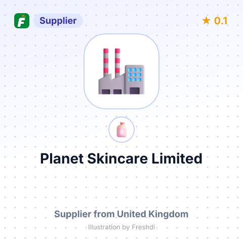 Planet Skincare Limited – summary card, no photo uploaded yet