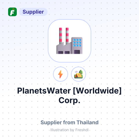PlanetsWater [Worldwide] Corp. – summary card, no photo uploaded yet