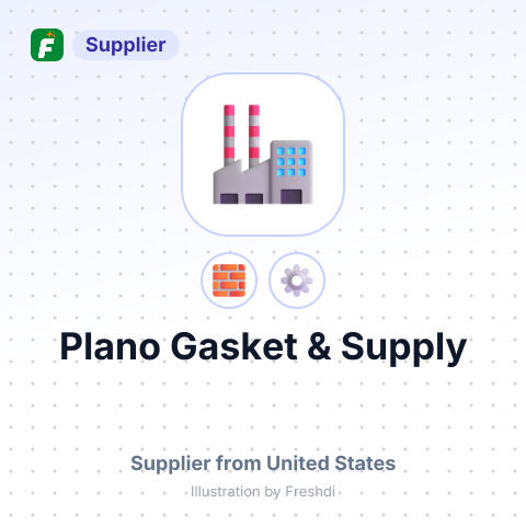 Plano Gasket & Supply – summary card, no photo uploaded yet