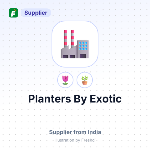 Planters By Exotic – summary card, no photo uploaded yet