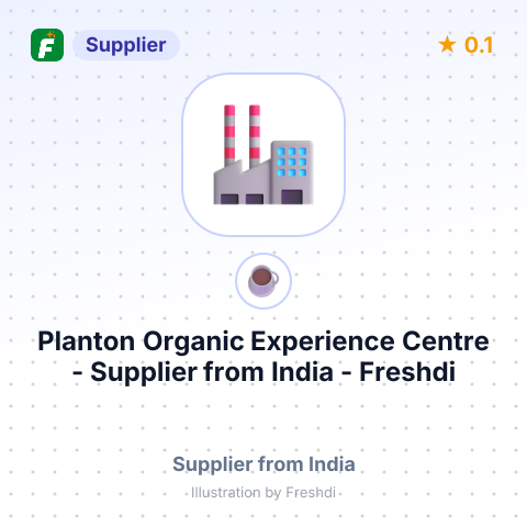 Planton Organic Experience Centre  – summary card, no photo uploaded yet