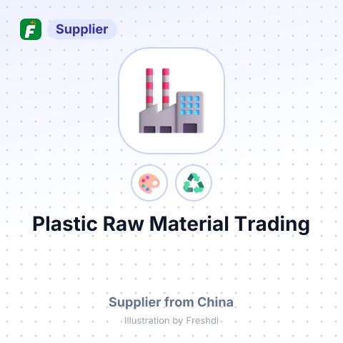 Plastic Raw Material Trading – summary card, no photo uploaded yet