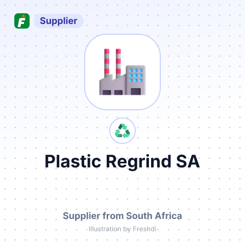 Plastic Regrind SA – summary card, no photo uploaded yet