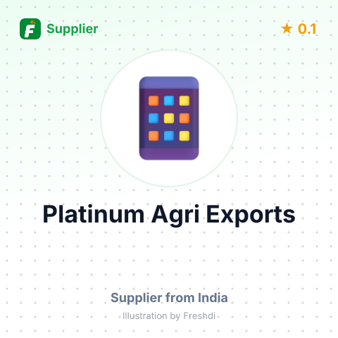 Platinum Agri Exports  – summary card, no photo uploaded yet