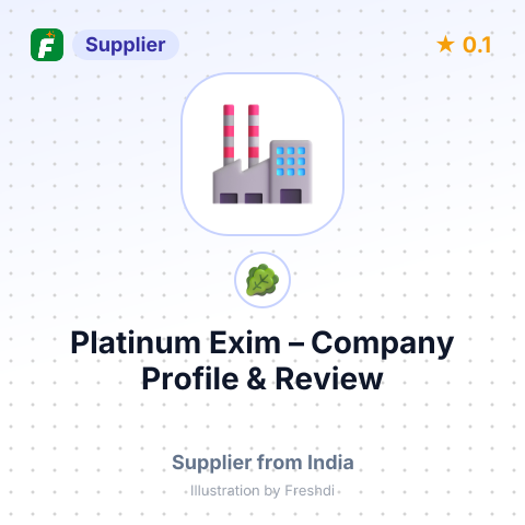 Platinum Exim – summary card, no photo uploaded yet