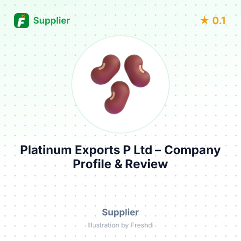 Platinum Exports P Ltd – summary card, no photo uploaded yet