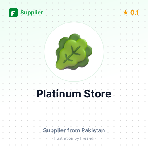 Platinum Store  – summary card, no photo uploaded yet