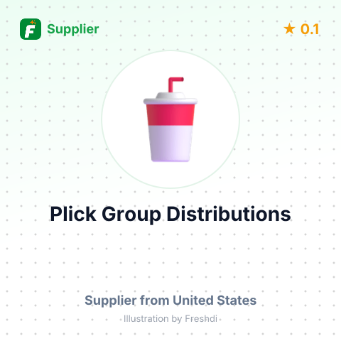 Plick Group Distributions – summary card, no photo uploaded yet