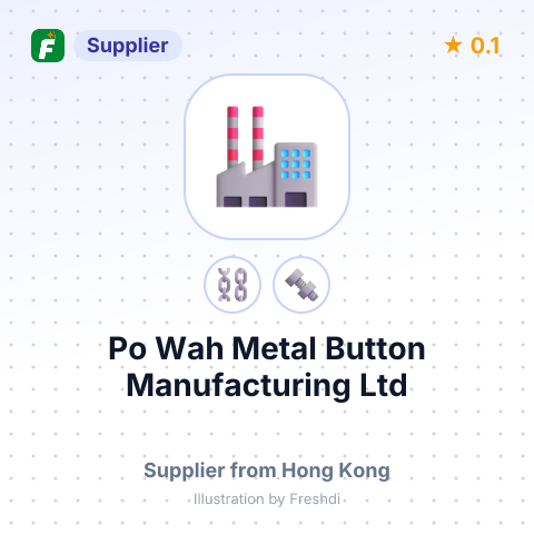 Po Wah Metal Button Manufacturing Ltd – summary card, no photo uploaded yet