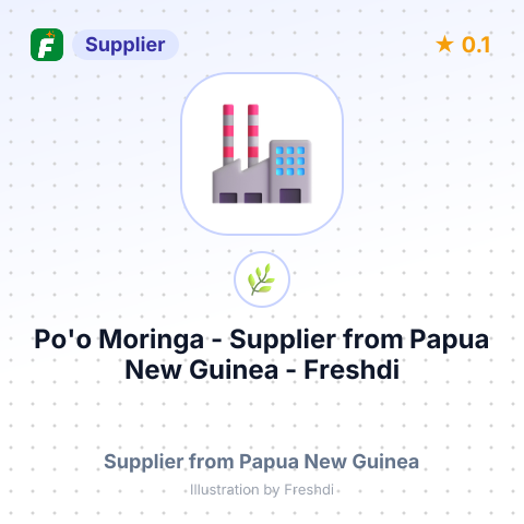 Po'o Moringa  – summary card, no photo uploaded yet