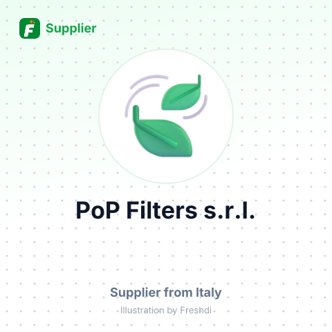 PoP Filters s.r.l. – summary card, no photo uploaded yet