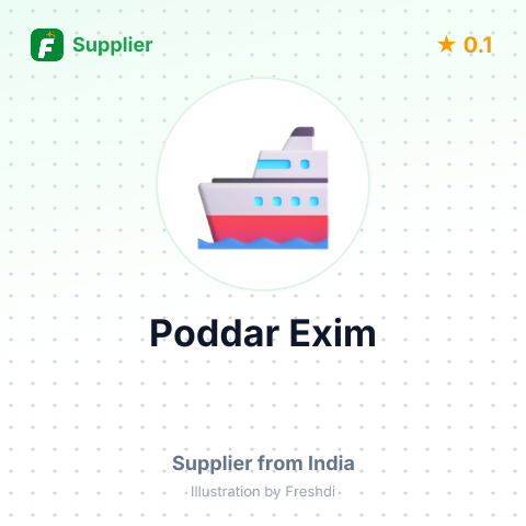 Poddar Exim  – summary card, no photo uploaded yet