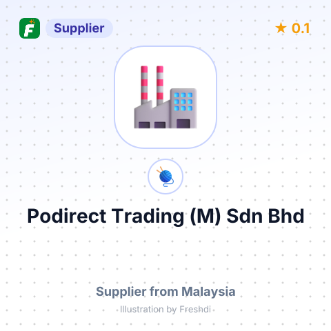 Podirect Trading (M) Sdn Bhd  – summary card, no photo uploaded yet