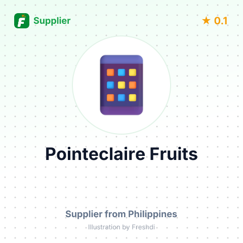 Pointeclaire Fruits  – summary card, no photo uploaded yet