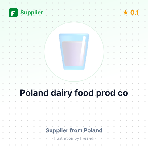 Poland dairy food prod co – summary card, no photo uploaded yet