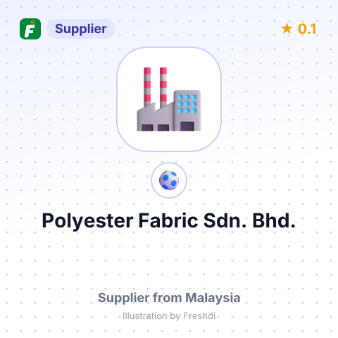 Polyester Fabric Sdn. Bhd. – summary card, no photo uploaded yet