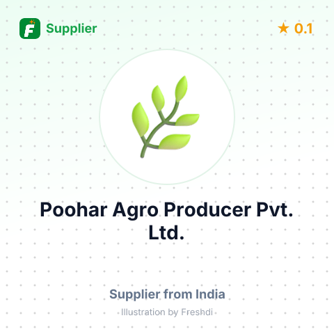 Poohar Agro Producer Pvt. Ltd.  – summary card, no photo uploaded yet