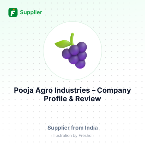 Pooja Agro Industries – summary card, no photo uploaded yet