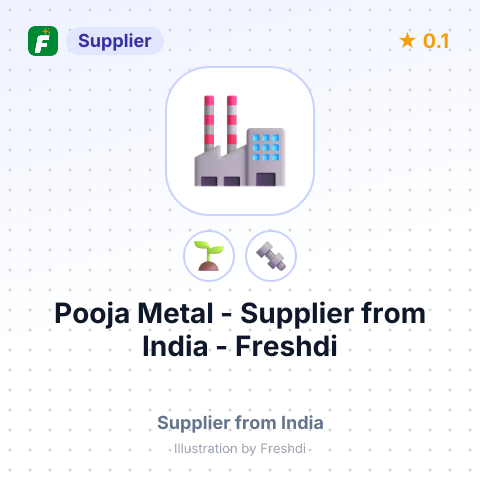 Pooja Metal  – summary card, no photo uploaded yet