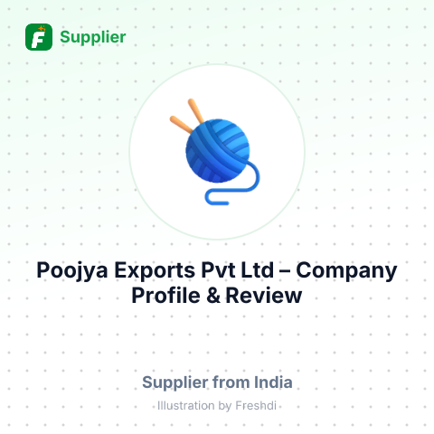 Poojya Exports Pvt Ltd – summary card, no photo uploaded yet