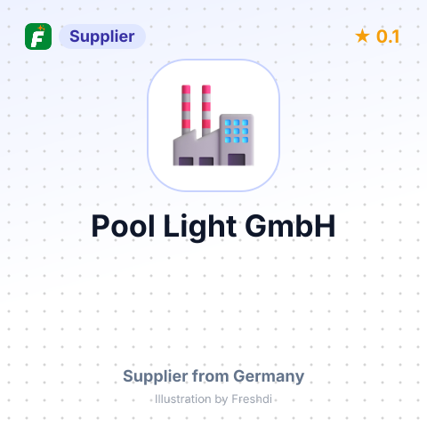 Pool Light GmbH – summary card, no photo uploaded yet