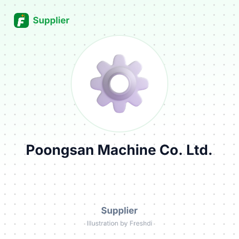Poongsan Machine Co., Ltd. – summary card, no photo uploaded yet