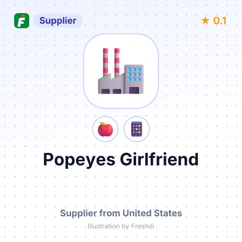 Popeyes Girlfriend  – summary card, no photo uploaded yet