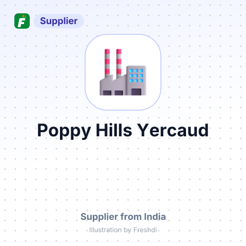 Poppy Hills Yercaud – summary card, no photo uploaded yet
