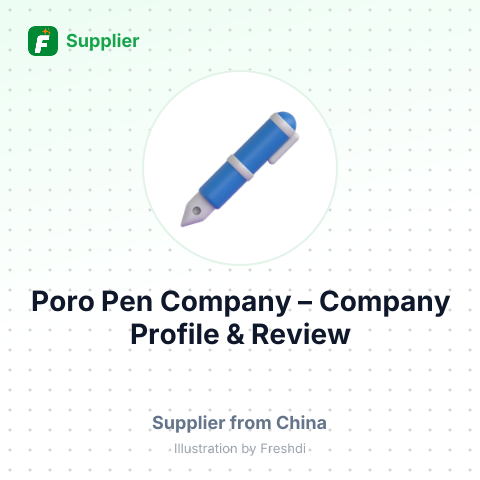 Poro Pen Company – summary card, no photo uploaded yet