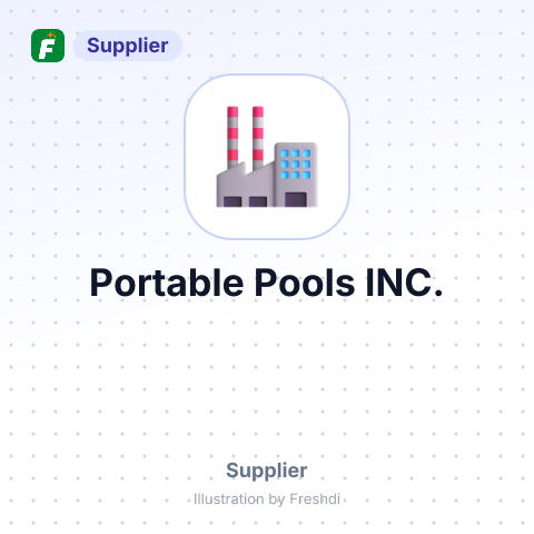 Portable Pools INC. – summary card, no photo uploaded yet