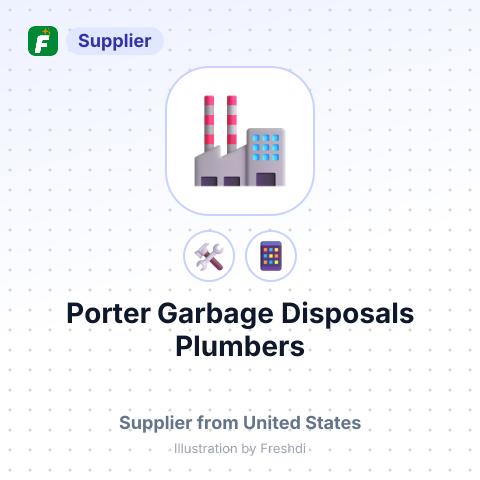 Porter Garbage Disposals Plumbers – summary card, no photo uploaded yet
