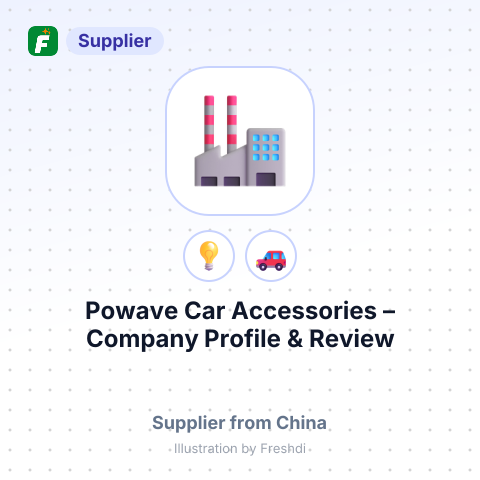 Powave Car Accessories – summary card, no photo uploaded yet