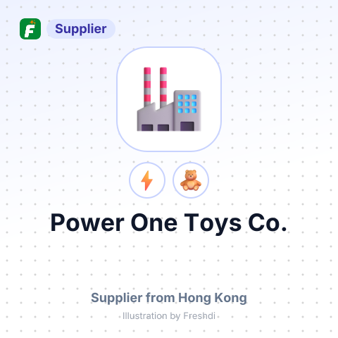 Power One Toys Co. – summary card, no photo uploaded yet